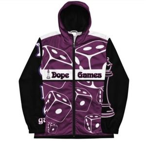 Purple Windbreaker Jacket